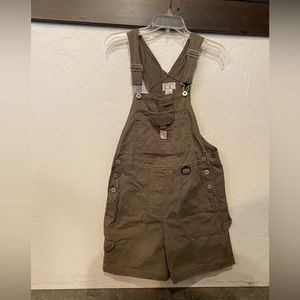 B.U.M equipment Army Green overalls.
